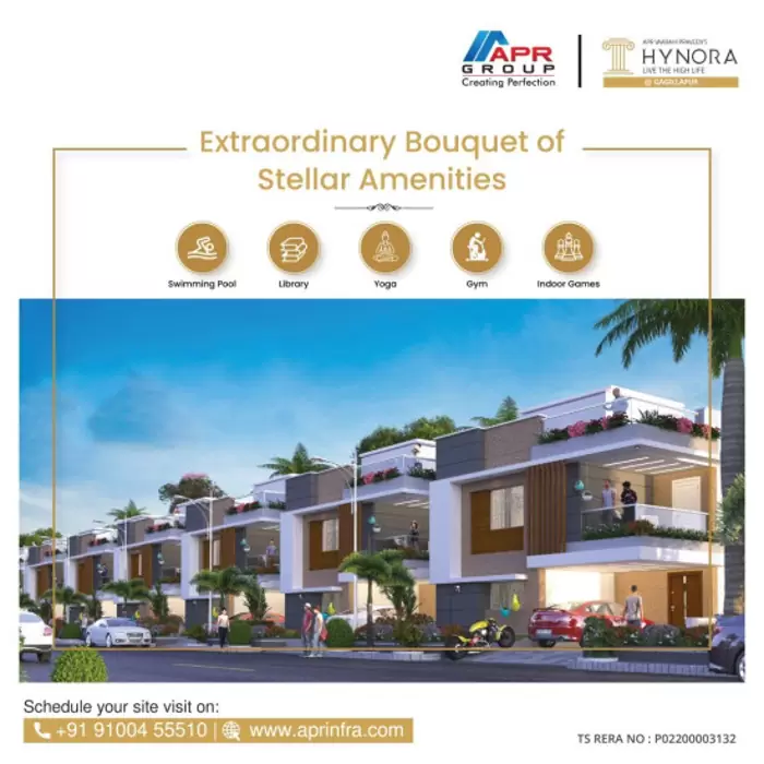 ₹ 1.200.000 Gated community villas for sale near dundigal