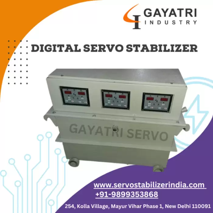 Digital Servo Stabilizer by Gayatri Industry