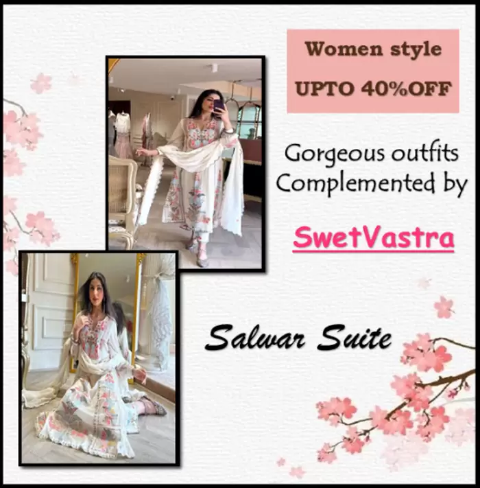 ₹ 999 Buy Designer Salwar Suit Online At 30% Off