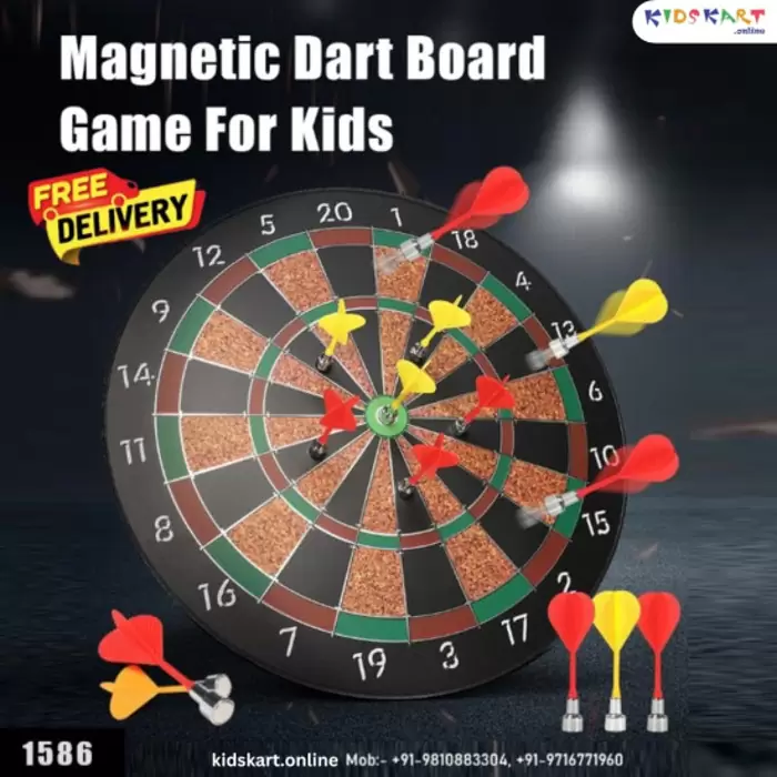 ₹ 579 Magnetic dart board game for kids